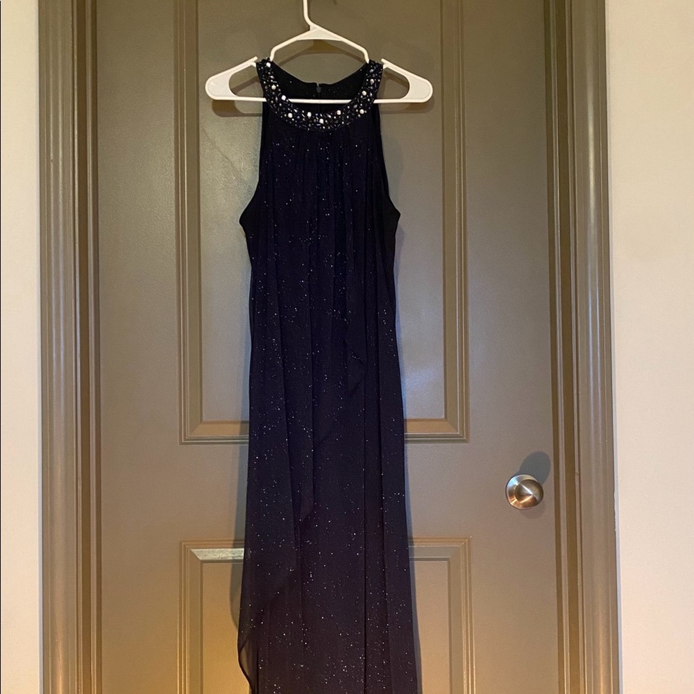 SLNY Beaded Glitter Formal